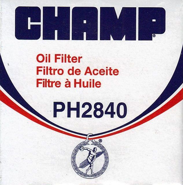 Champ PH2840 filtre à huile • Champ