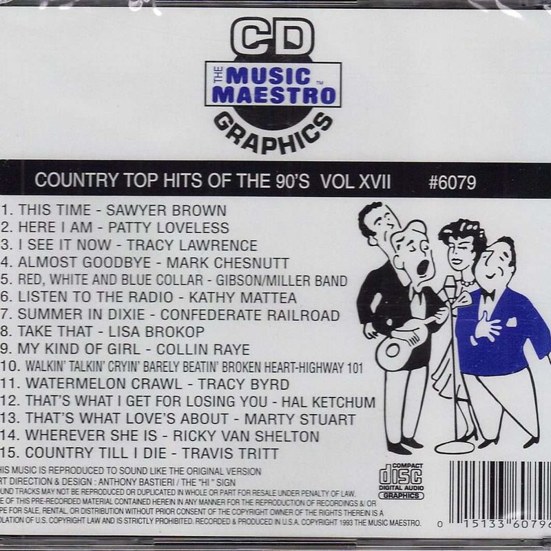 Country Top Hits of the 90’s - Volume XVII • Met aussi en vedette Patty Loveless