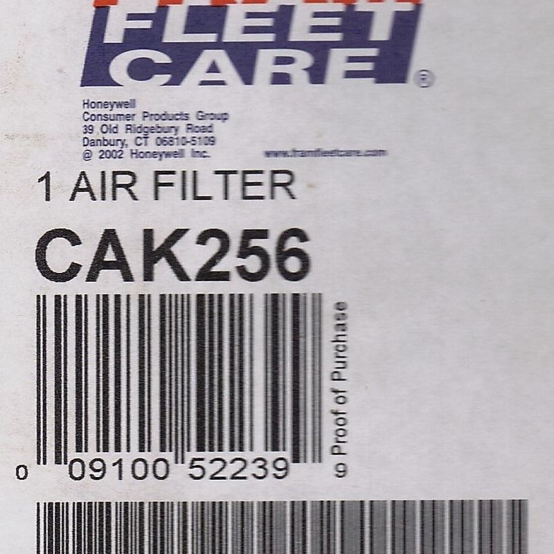 Fram CAK256 Filtre à air robuste • Fram
