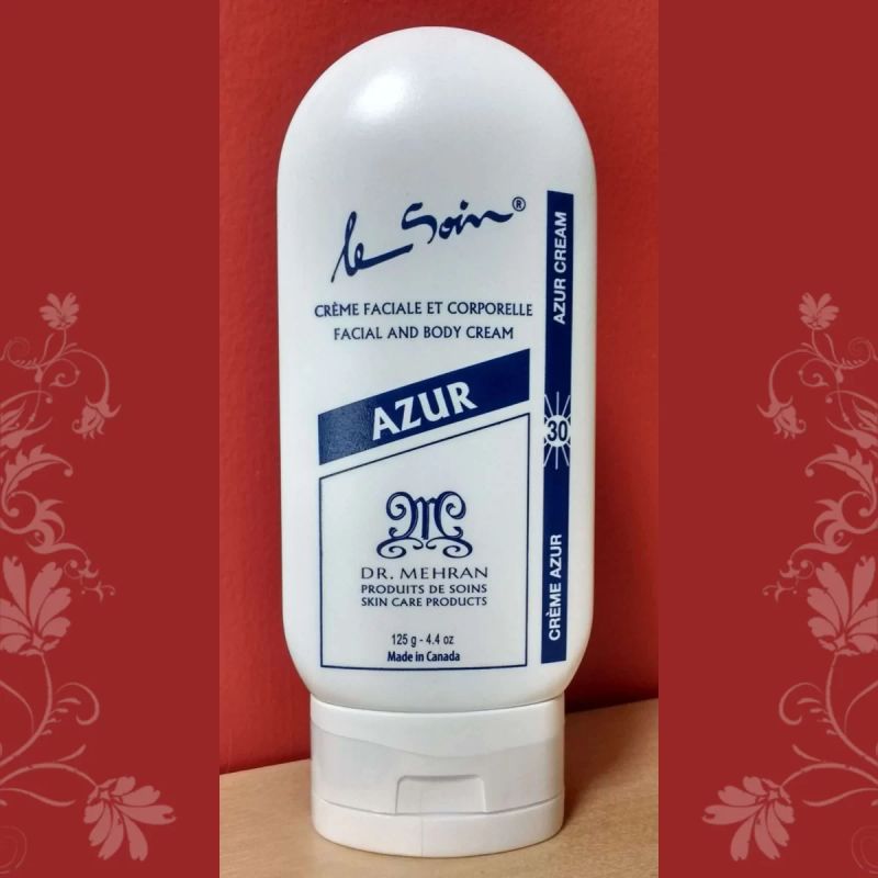 AZUR soin complet peau sensible, délicate ou couperosée • Dr. Mehran®